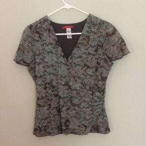 Anne Klein Beautiful jacquard blouse